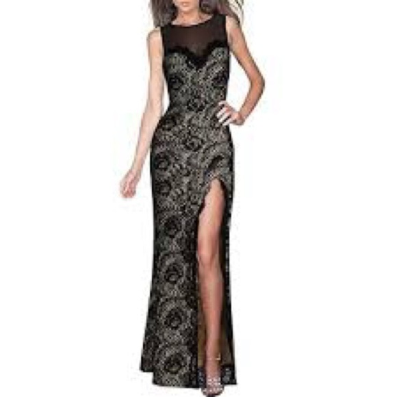 🖤Miusol,STUNNING Vintage Floral Lace, Sheer Open Back. Perfect Condition,Size S - Picture 5 of 13